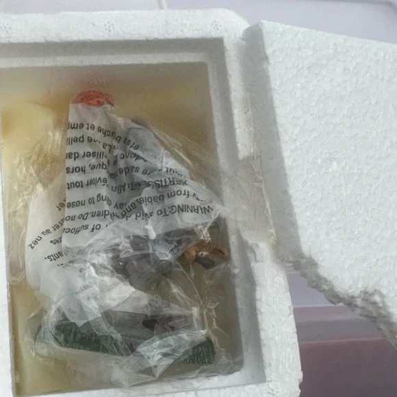 Department 56 Sleepless Walking Figurine - Orange and White - Picture 4 of 5